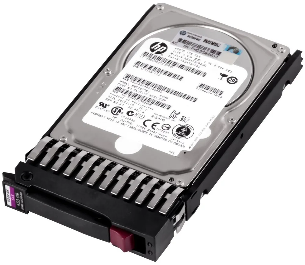 HD Hp, 450GB, Sas, Eg0450fbdsq, 10k, 2.5 581310-001, 599476-002, Mbf2450rc, 581284-b21, 581284-s21 HD Hp, 450GB, Sas, Eg0450fbdsq, 10k, 2.5 581310-001, 599476-002, Mbf2450rc, 581284-b21, 581284-s21