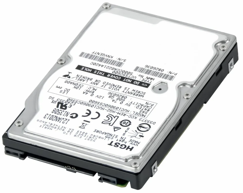 HD Hgst 600GB Sas 25 10k KaBuM
