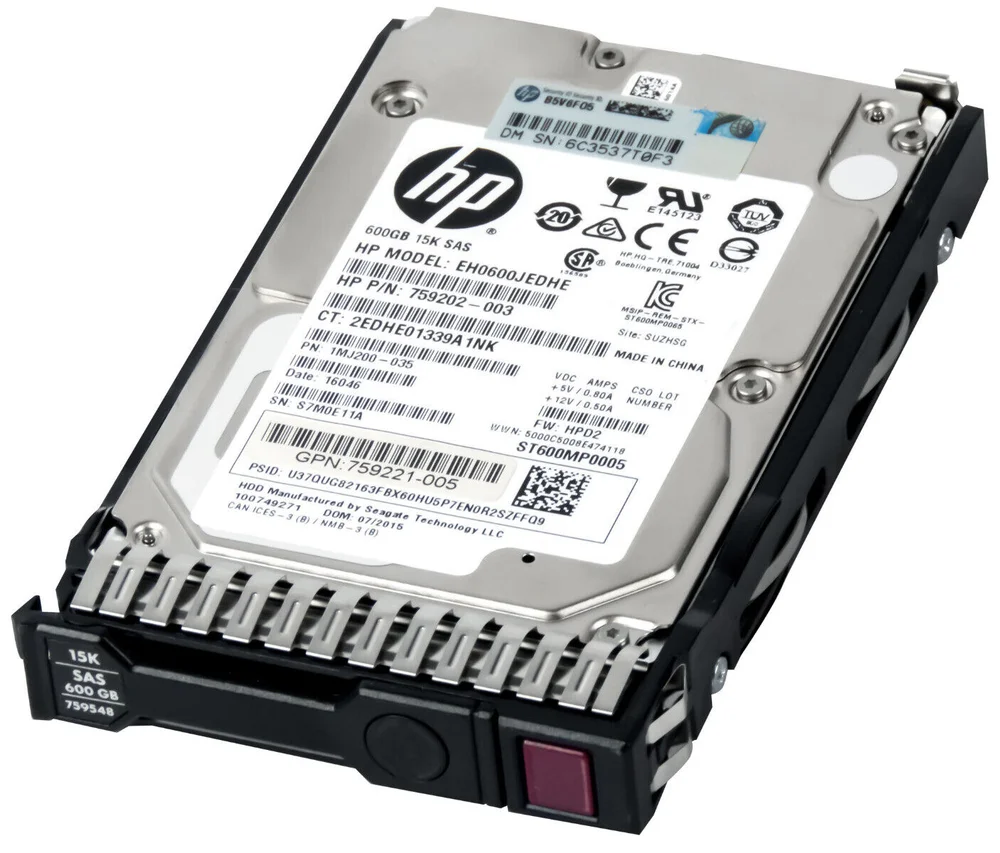 HD Sas Hp 600GB 15k Sas 25 Eh0600jedhe KaBuM