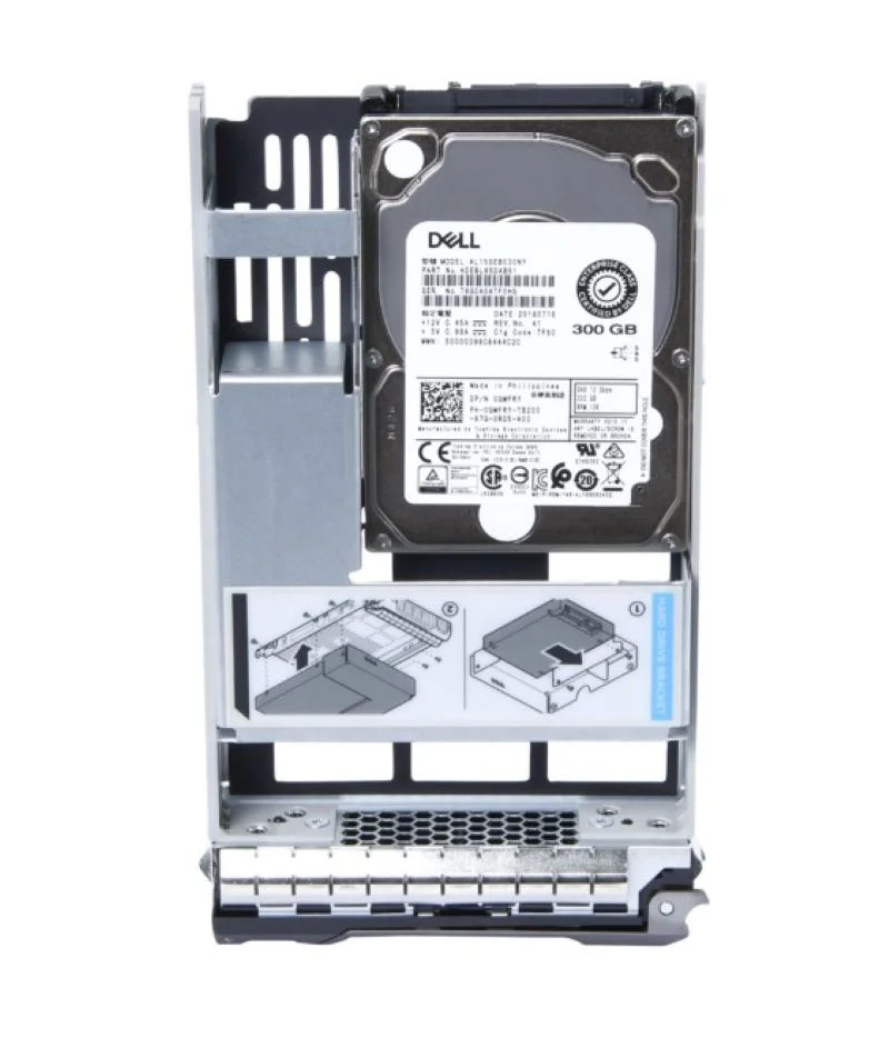 DELL 300GB 10K RPM SAS HDD 2.5インチ HD Sas Dell 300GB 25 Gwfry KaBuM