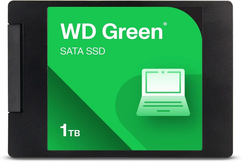 Imagem 2 de 4 do produto SSD WD Green,1tb 2.5 Polegadas Int Sata 3 - Wds100t3g0a