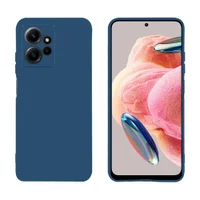 Capa Protetora De Silicone, Para Redmi Note 12 4G, Azul, U