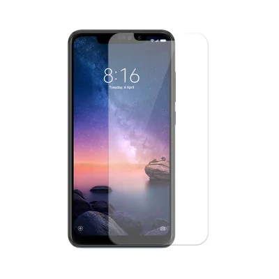 Película De Vidro Básica, Para Xiaomi Redmi Note 6 Pro, Transparente, U