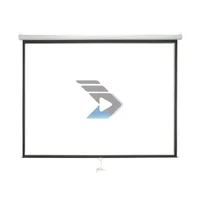 Tela De Projeção Retratil Grm, 100 Polegadas 16:9, 2,22m X 1,25m - Gtrm100w