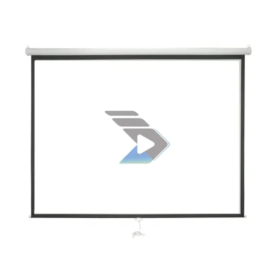 Tela De Projeção Retrátil Grm Tecnologia, 100 Polegadas 4:3, 2,10 X 1,50 - Gtrm100v