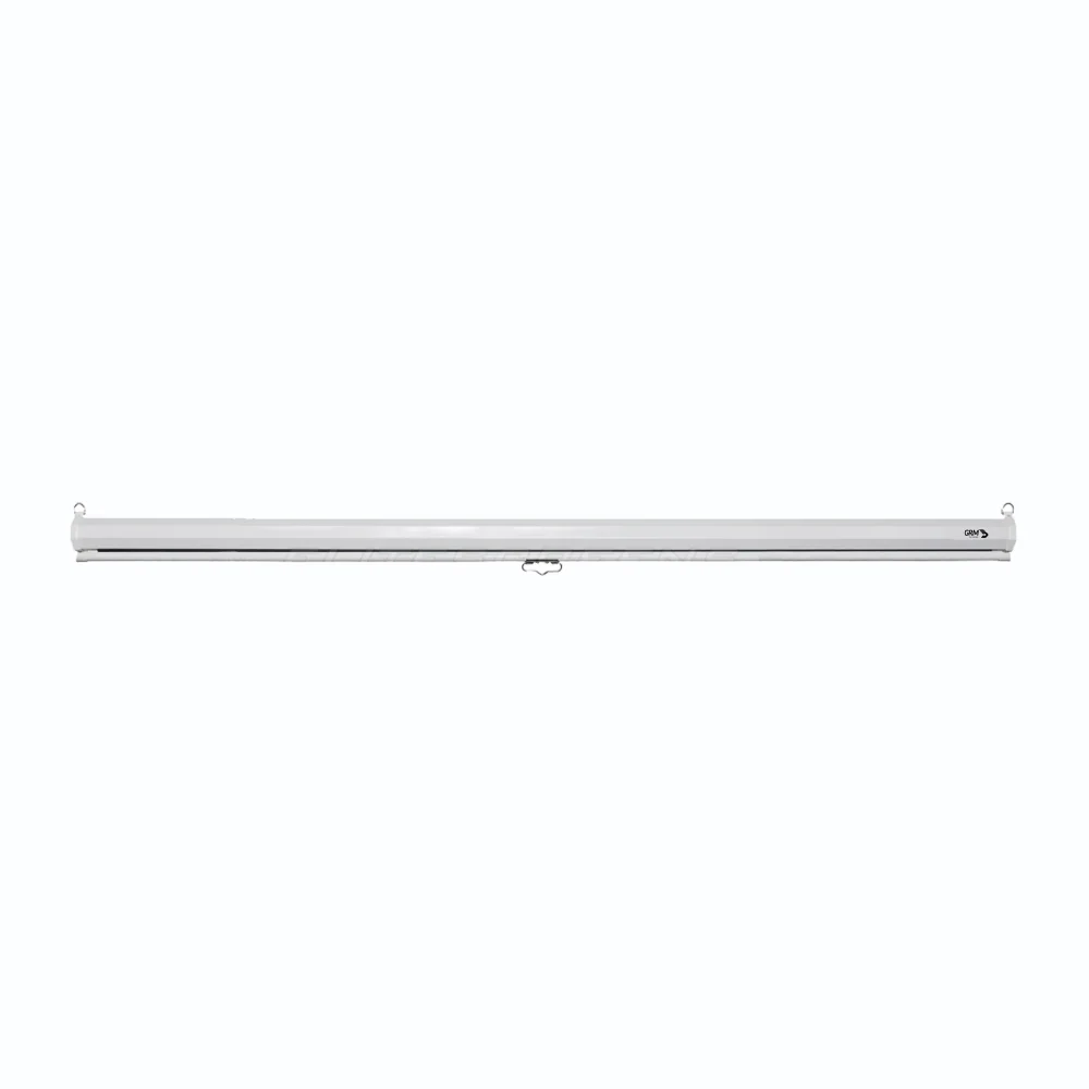 Imagem 3 de 4 do produto Tela De Projeção Retrátil Grm Tecnologia, 100 Polegadas 4:3, 2,10 X 1,50 - Gtrm100v