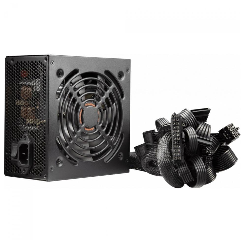 Fonte Gamer ATX 600W Semi-Modular, Gamemax, PFC Ativo, 80 Plus Bronze, GM600