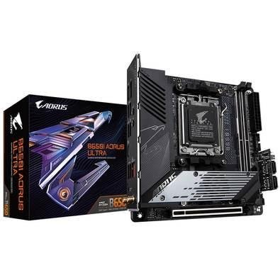 マザーボード B650i AORUS ULTRA+Ryzen5 7600X +Mem 32GB B650I AORUS ULTRA Placas-mãe - GIGABYTE Brazil