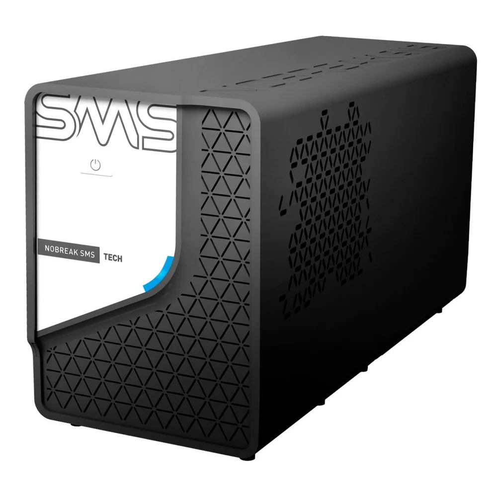 Nobreak Sms Tech 700va/350w, Interativo, Ent 115/ 220v, Sai 115v - 29301 Nobreak Sms Tech 700va/350w, Interativo, Ent 115/ 220v, Sai 115v - 29301