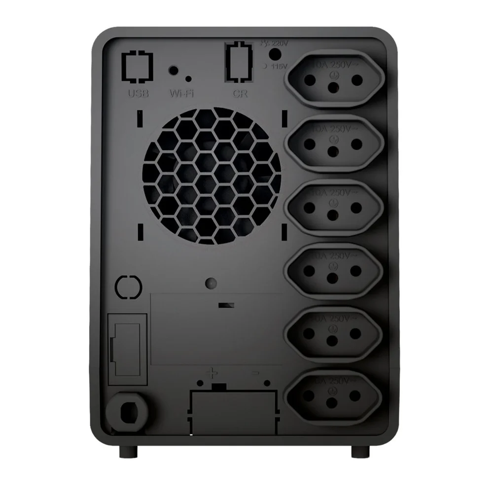 Nobreak Sms Tech 700va/350w, Interativo, Ent 115/ 220v, Sai 115v - 29301 Nobreak Sms Tech 700va/350w, Interativo, Ent 115/ 220v, Sai 115v - 29301