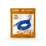 Patch Cord Cat7, 2.5mts Azul Plus Cable - Cat725bl