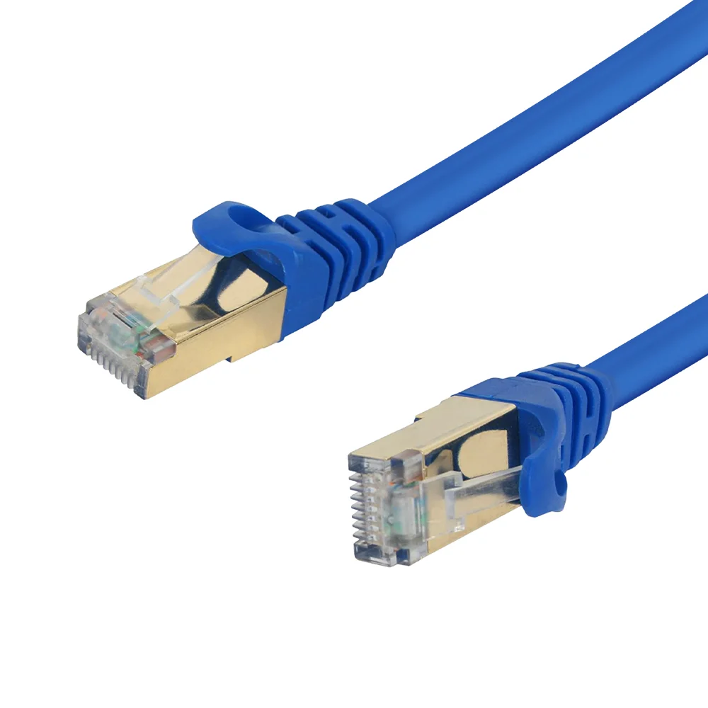 Patch Cord Cat7, 2.5mts Azul Plus Cable - Cat725bl