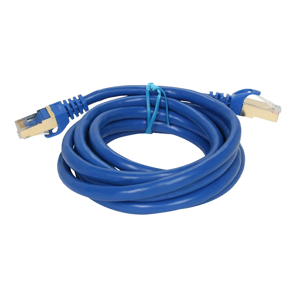 Patch Cord Cat7, 2.5mts Azul Plus Cable - Cat725bl