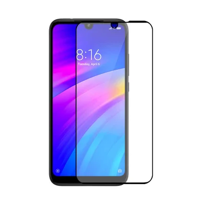 Película De Vidro Para Xiaomi Redmi 7, Transparente, U
