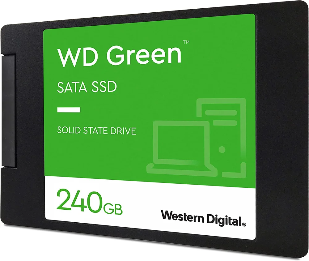 SSD WD Green 240GB, 2.5 Polegadas, Int Sata 3 - Wds240g3g0a