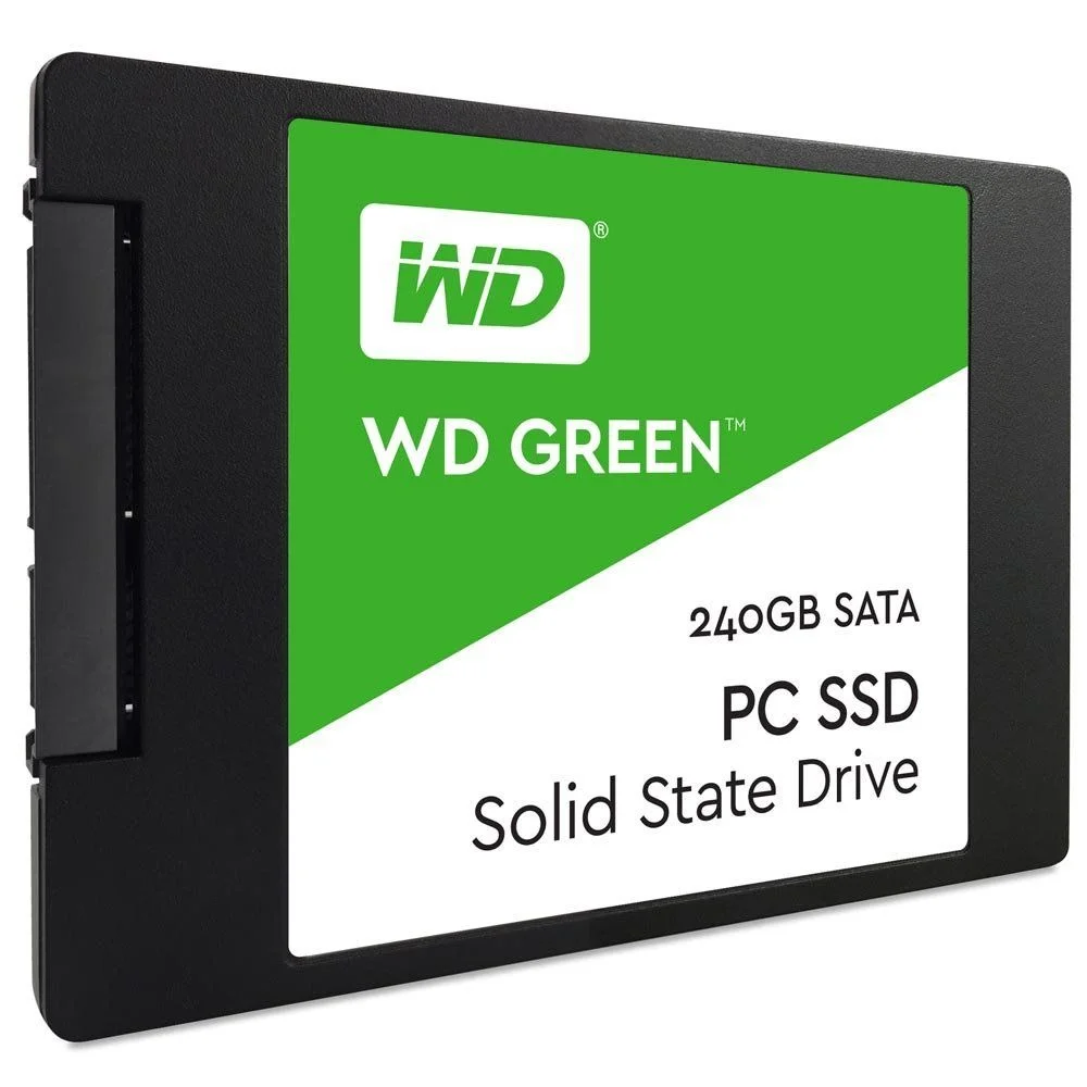 Imagem 2 de 2 do produto SSD WD Green 240GB, 2.5 Polegadas, Int Sata 3 - Wds240g3g0a