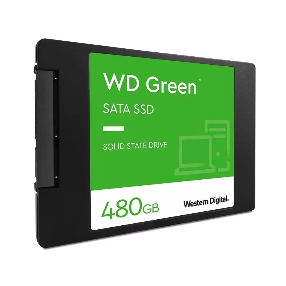 Imagem 2 de 3 do produto SSD WD Green 480GB, 2.5 Polegadas, Int Sata 3 - Wds480g3g0a