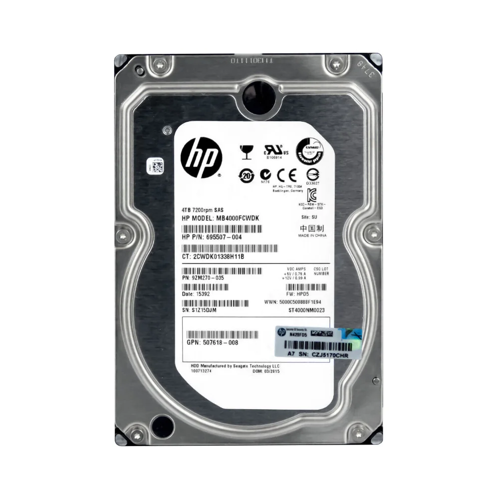 HD 4Tb Sas 7200rpm 35 Servidor Hot Swap KaBuM
