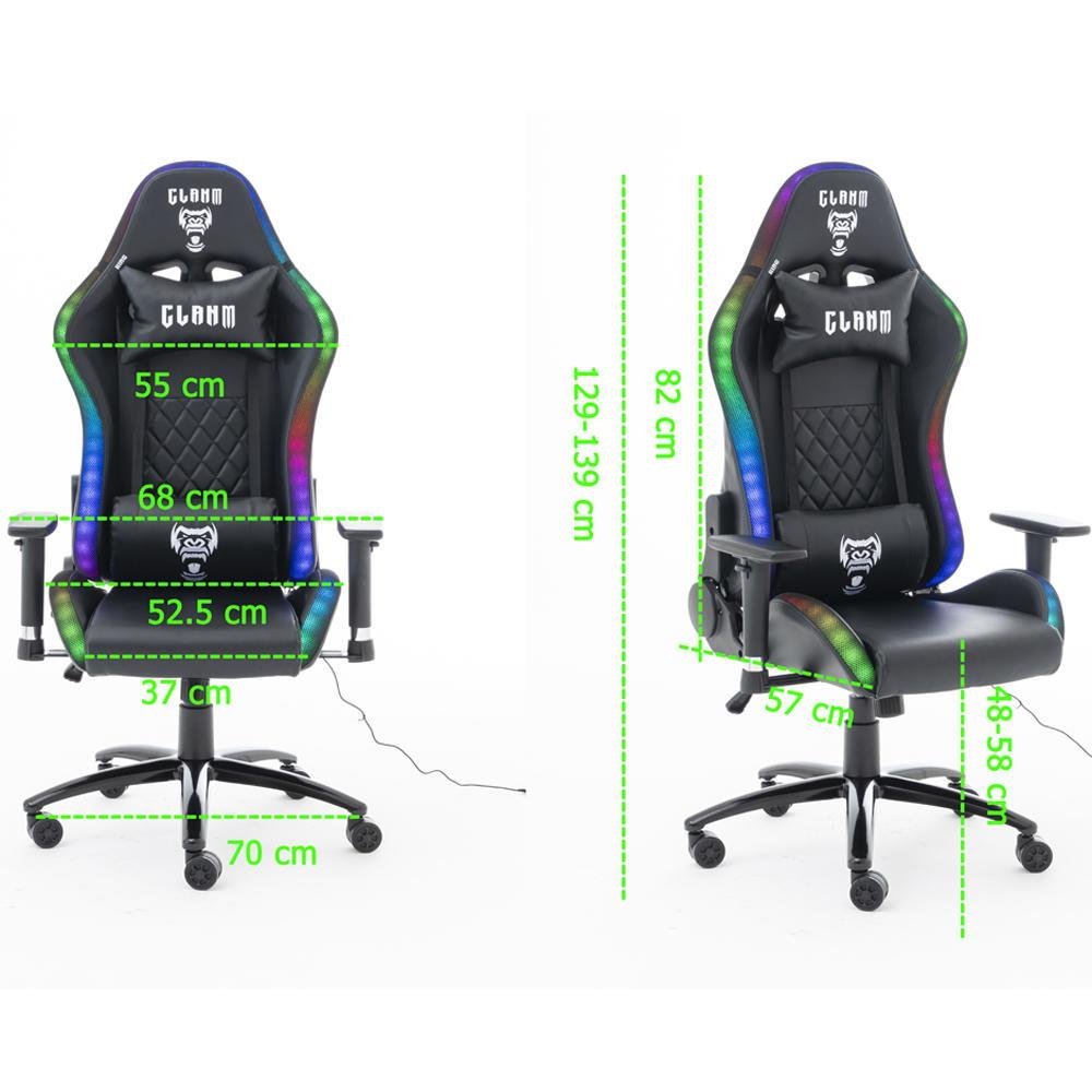 Cadeira Gamer King Cl-ck047 - Clanm Cadeira Gamer King Cl-ck047 - Clanm