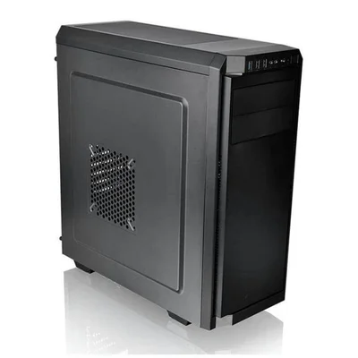 Gabinete Thermaltake Tt V100, Preto, Mid-tower, Ca-1k7-00m1nn-01
