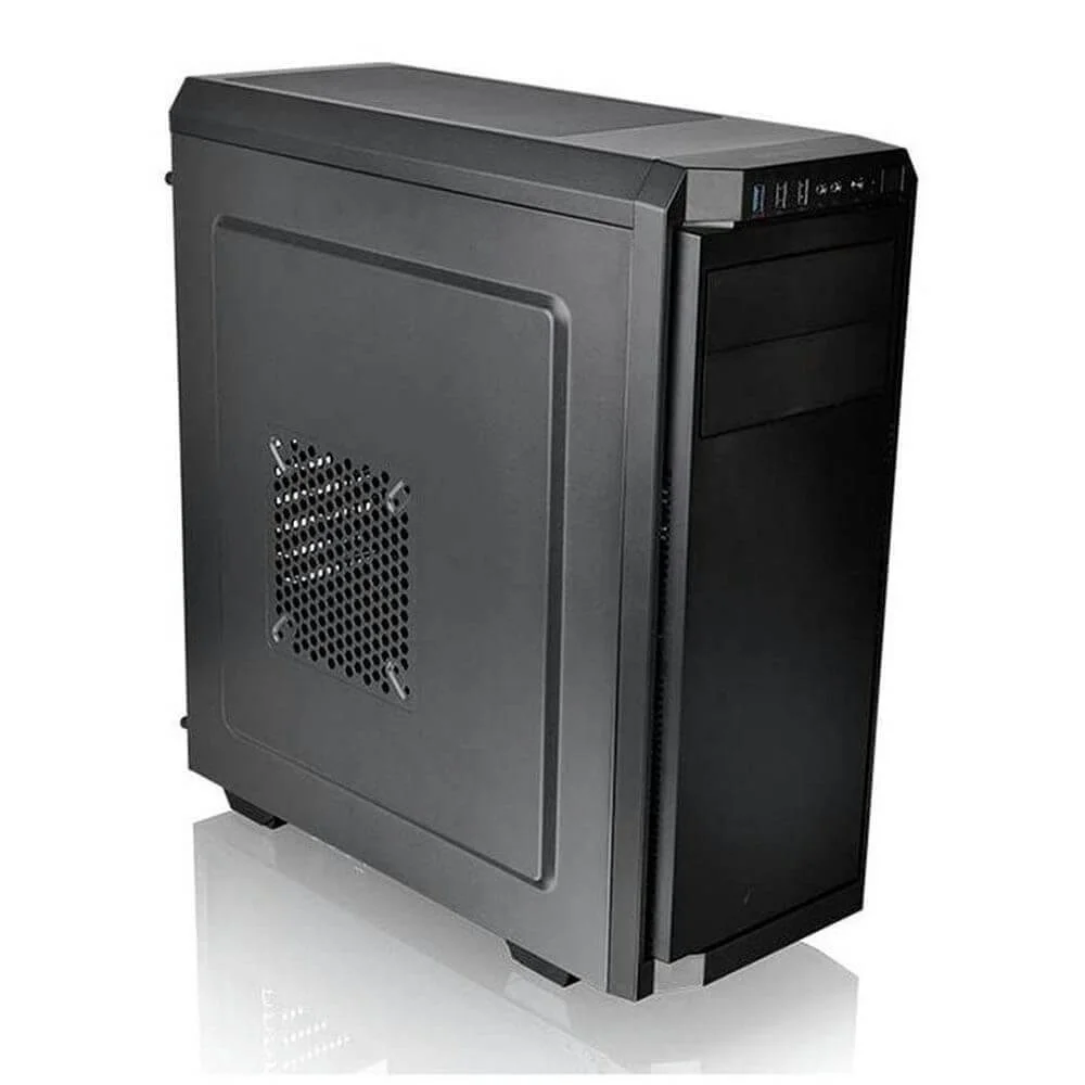 Gabinete Thermaltake Tt V100, Preto, Mid-tower, Ca-1k7-00m1nn-01