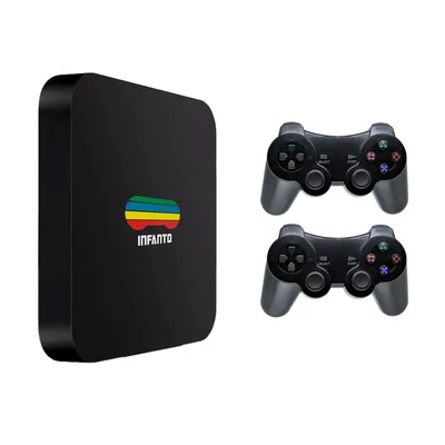Vídeo Game Retrô Infanto 4, Com 44 Mil Jogos Antigos + 2 Controles