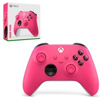 Controle Microsoft Sem Fio, Bluetooth, Plug P2, Edição Especial Deep Pink - Xbox Series X / S, One, Windows 10, Android E Ios