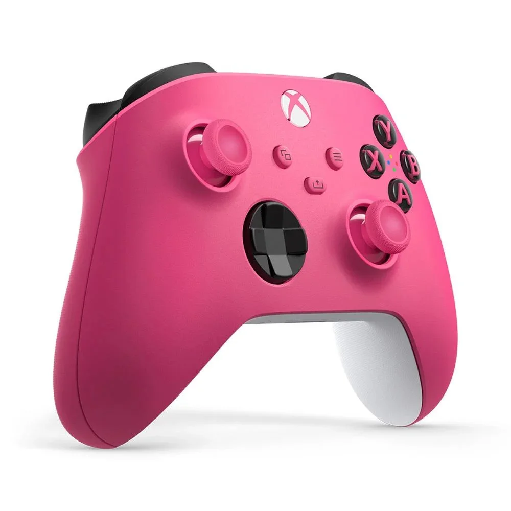 Imagem 3 de 5 do produto Controle Microsoft Sem Fio, Bluetooth, Plug P2, Edição Especial Deep Pink - Xbox Series X / S, One, Windows 10, Android E Ios