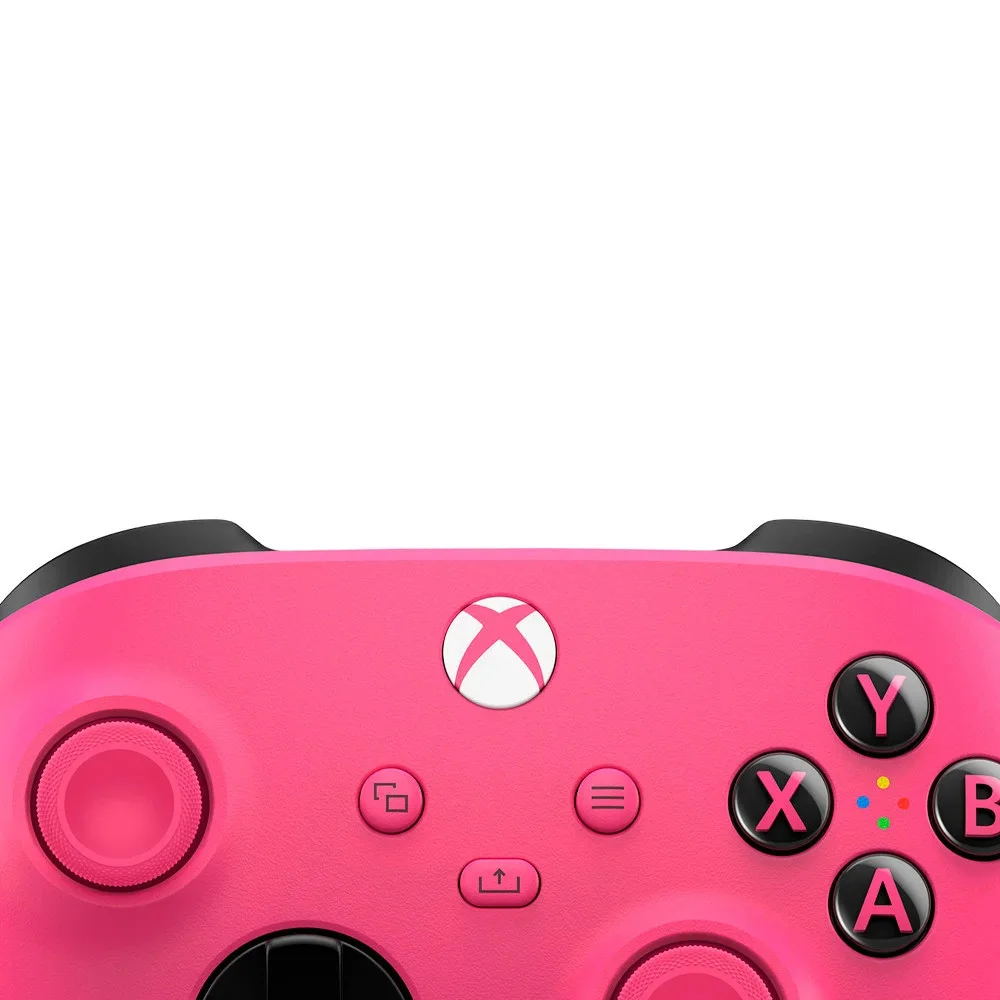Imagem 5 de 5 do produto Controle Microsoft Sem Fio, Bluetooth, Plug P2, Edição Especial Deep Pink - Xbox Series X / S, One, Windows 10, Android E Ios