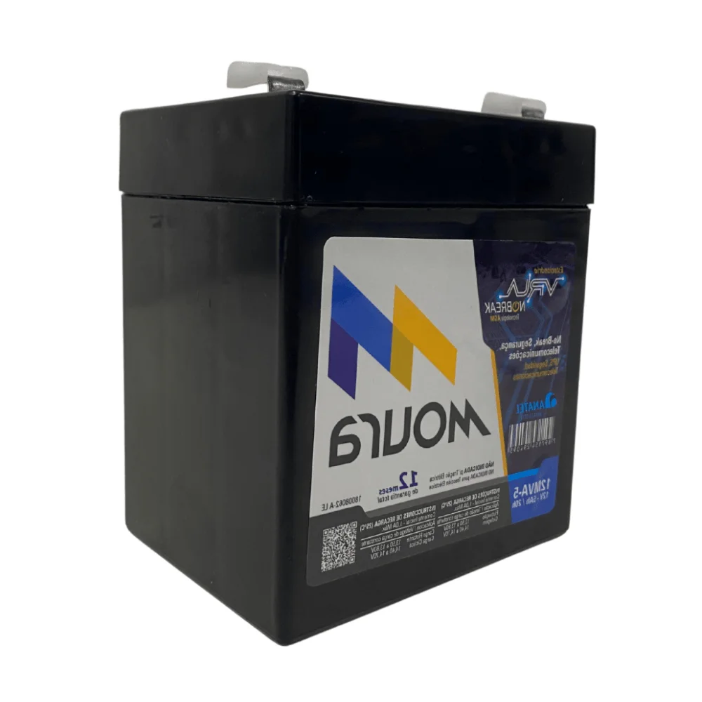 Imagem 2 de 5 do produto Bateria Selada Para Nobreak Moura 12mva-5, 12V, 5Ah