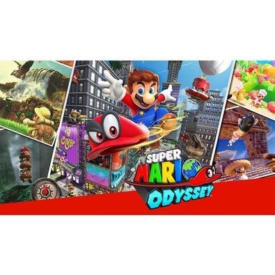 Jogo Super Mario Odyssey Nintendo Switch Mídia Física Original (leia)