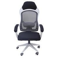 Cadeira De Escritório Presidente Fortt Trento, Até 120Kg, Branca - Cpf09-b
