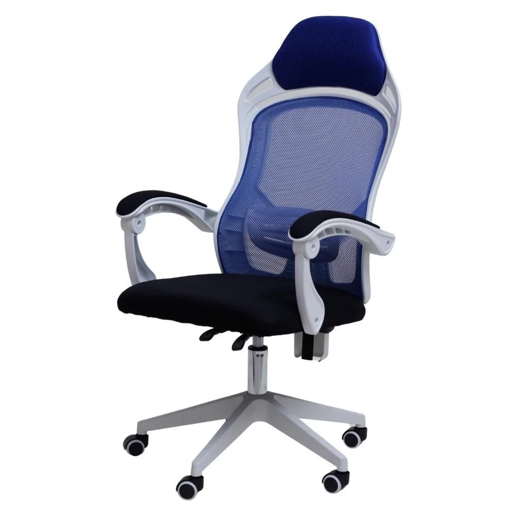 Imagem 2 de 5 do produto Cadeira De Escritório Presidente Fortt Trento, Até 120kg, Azul - Cpf10-a