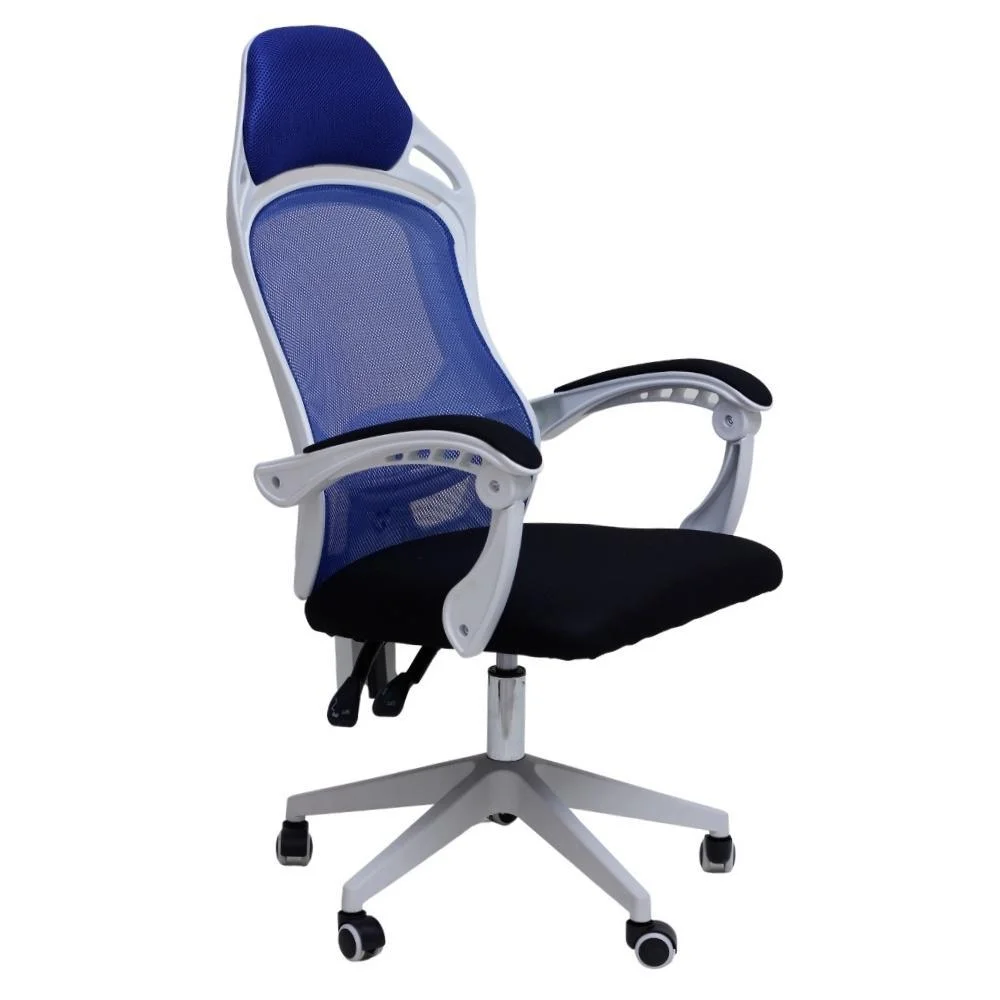Imagem 5 de 5 do produto Cadeira De Escritório Presidente Fortt Trento, Até 120kg, Azul - Cpf10-a
