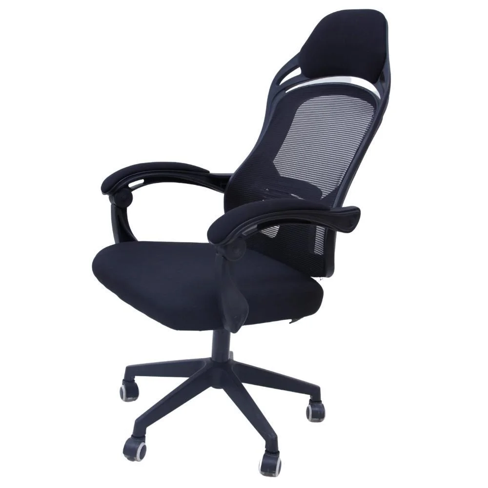 Imagem 3 de 5 do produto Cadeira De Escritório Presidente Fortt Trento, Até 120Kg, Preta - Cpf08-p