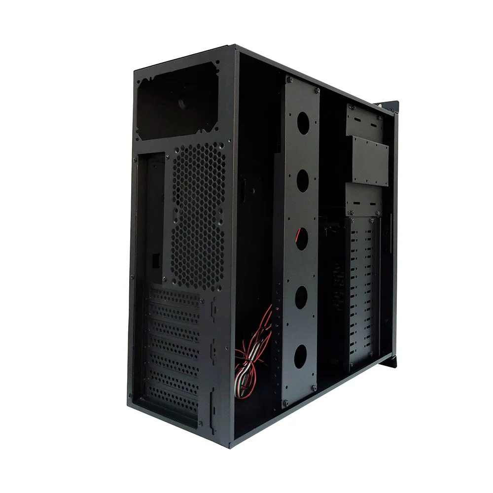 Gabinete Rack Concórdia S L-450 A, para Rack 19 com 8 baias para HDs e suporte para ATX, Micro ATX e ITX Gabinete Rack Concórdia S L-450 A, para Rack 19 com 8 baias para HDs e suporte para ATX, Micro ATX e ITX