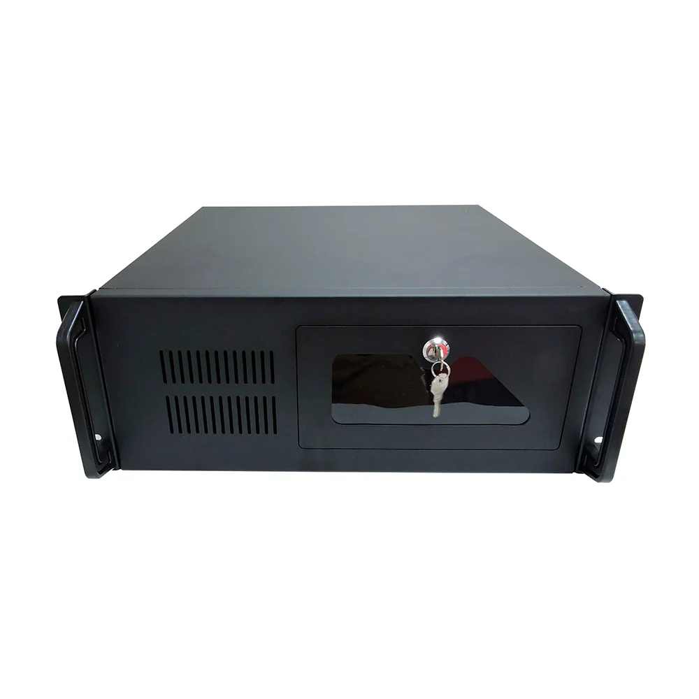Gabinete Rack Concórdia S L-450 A, para Rack 19 com 8 baias para HDs e suporte para ATX, Micro ATX e ITX Gabinete Rack Concórdia S L-450 A, para Rack 19 com 8 baias para HDs e suporte para ATX, Micro ATX e ITX