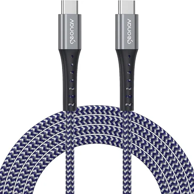 Cabo Kevlar Geonav USB-C Para USB-C 2.0 - 2m