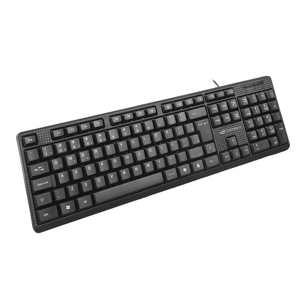 Imagem 3 de 5 do produto Teclado C3tech Kb-14bk Usb C/fio - Preto