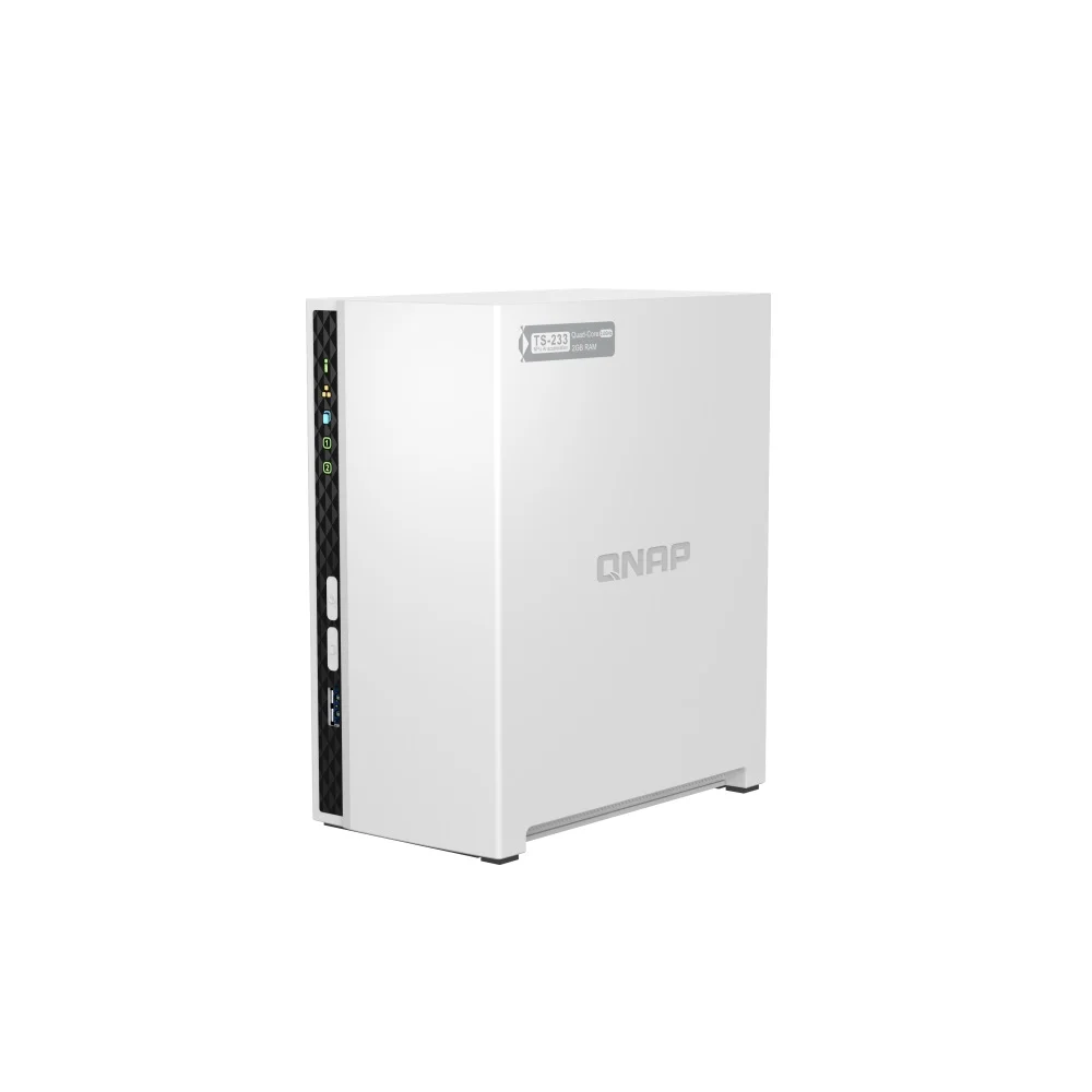 Storage Qnap 20 Ghz 2GB 64bits 2 Baias KaBuM
