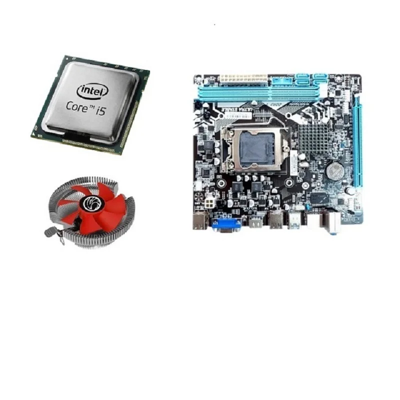 Kit Placa Mãe H81 + Processador I5 4570 + Cooler 4