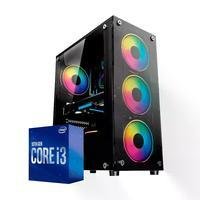 Diga adeus aos travamentos com essa máquina feita especialmente para usuários exigentes! Garanta já o seu computador gamer intel core i3 10100f, gt 10