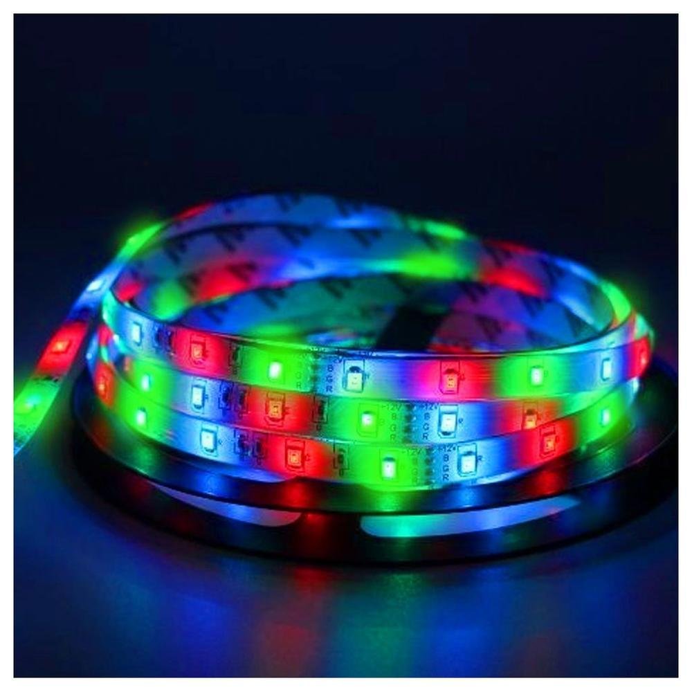 Imagem 3 de 3 do produto Fio Fita LED Gici Decor, Luz Colorida, 120 Lâmpadas LED, 2m - À Pilha
