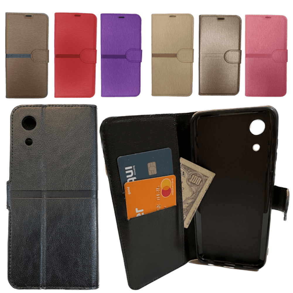 Imagem 3 de 3 do produto Capa Carteira Para Samsung A04 Core 5g (tela De 6.5) Capinha Case Cor:rosa