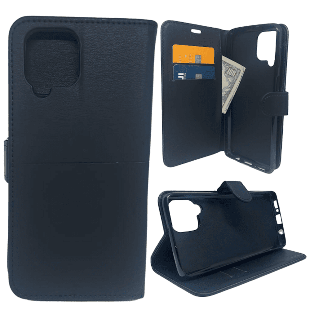 Imagem 2 de 4 do produto Capa Carteira, Para Samsung Galaxy M62 (tela De 6.7), Capinha Case Cor:roxa