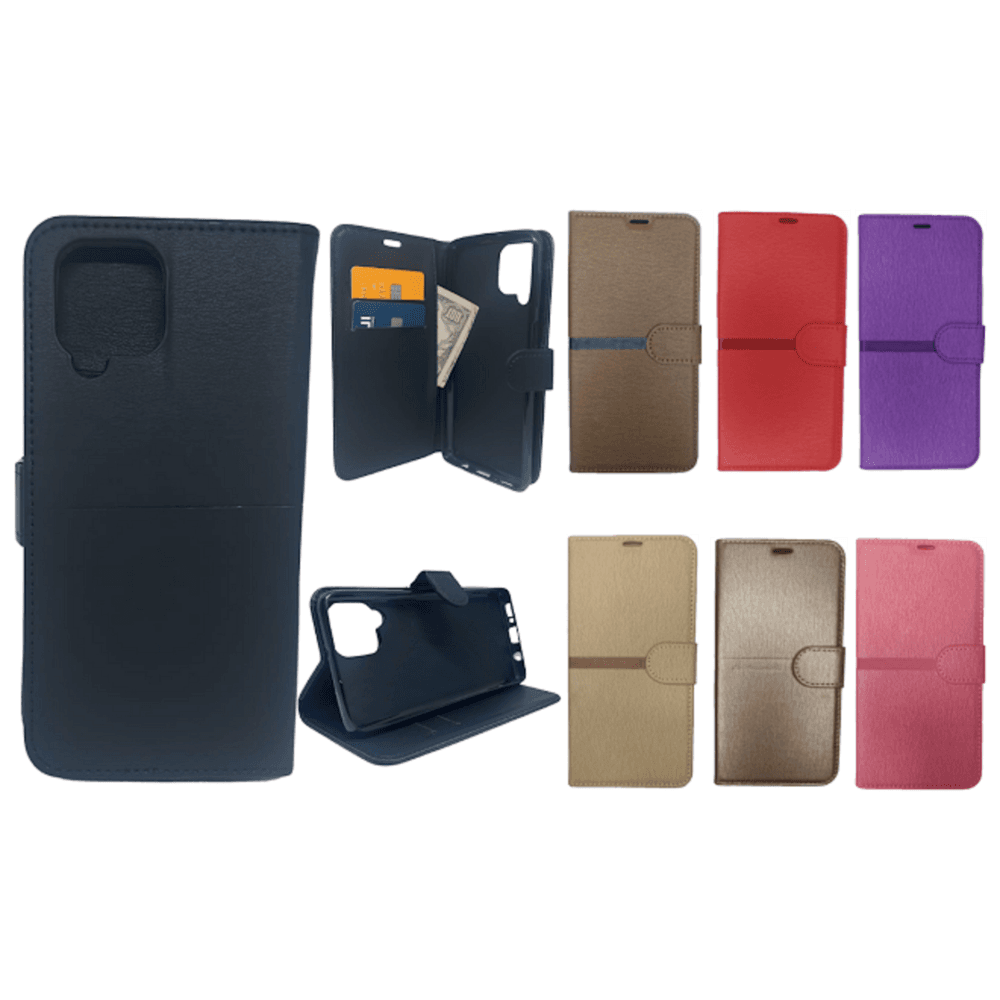 Imagem 4 de 4 do produto Capa Carteira, Para Samsung Galaxy M62 (tela De 6.7), Capinha Case Cor:roxa