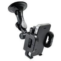 Suporte Celular Veicular Shop35, Articulado, Pressão De Vidro, Com Ventosa