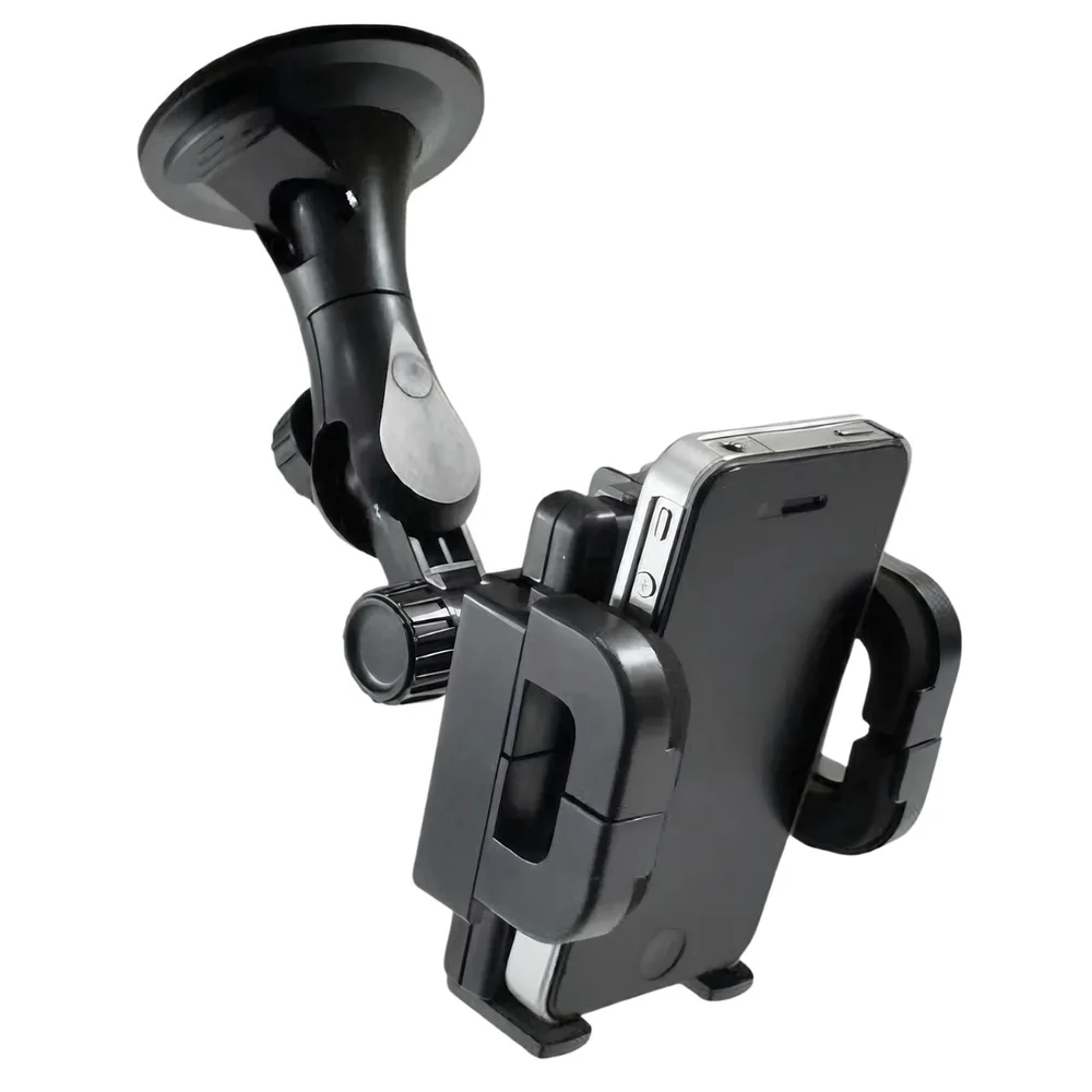 Imagem 1 de 5 do produto Suporte Celular Veicular Shop35, Articulado, Pressão De Vidro, Com Ventosa