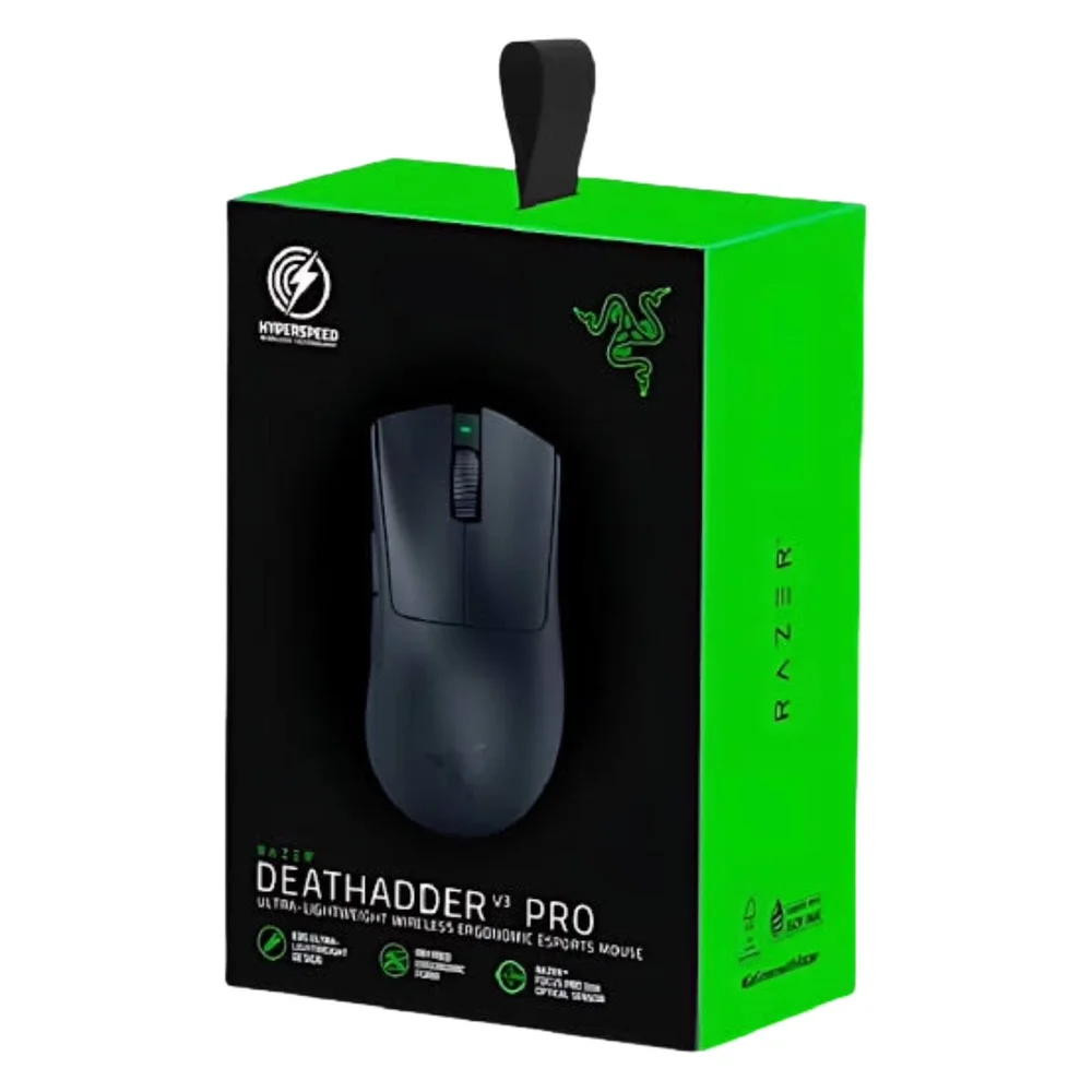 Razer DeathAdder V3 Pro 本体 Mouse Razer Deathadder V3 Pro 30000 DPI Preto