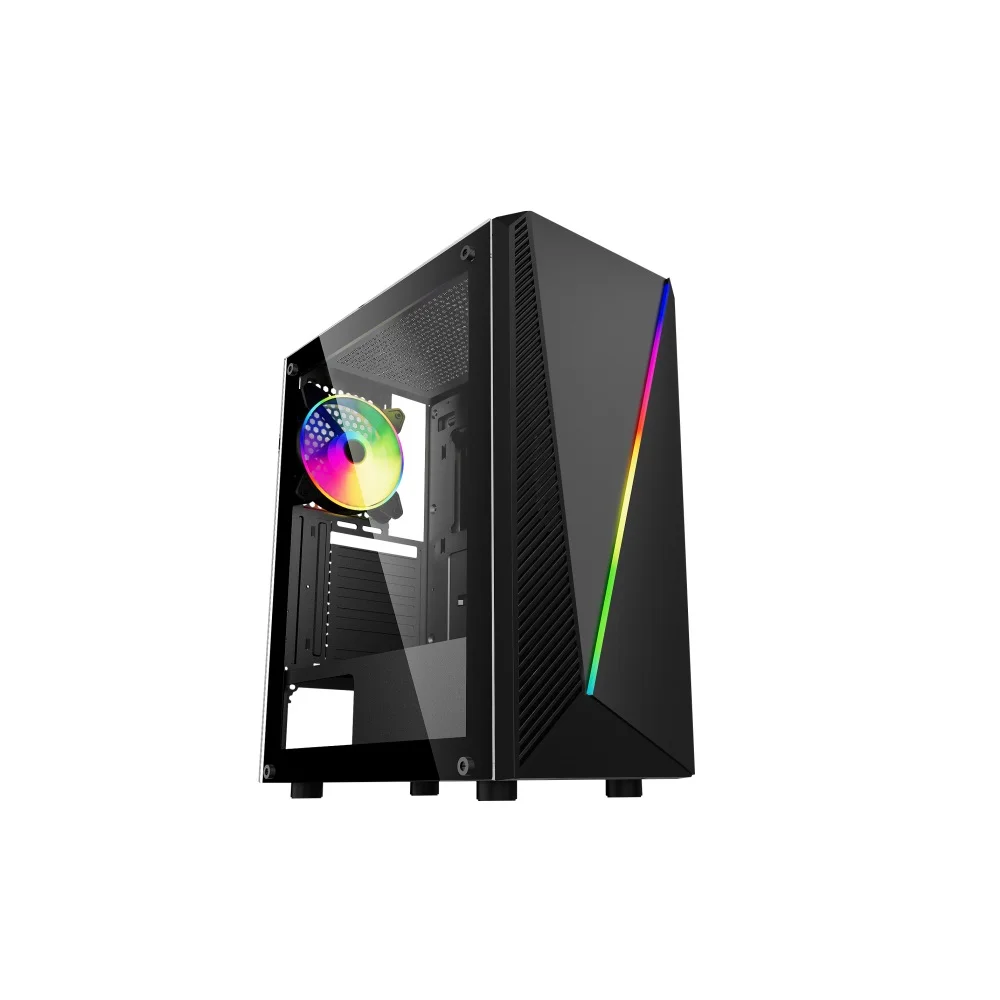 Gabinete, Micro Atx/itx, Gamer, Cg-05aa Hd Yaiba I, S/fonte, K-mex Box